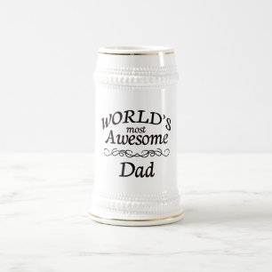 Fantastischste Vater der Welt der Bierglas
