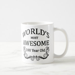 Fantastischsten 100 Jährigen der Welt die Tasse