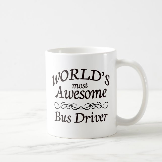 Fantastischster Bustreiber der Welt Kaffeetasse (Rechts)