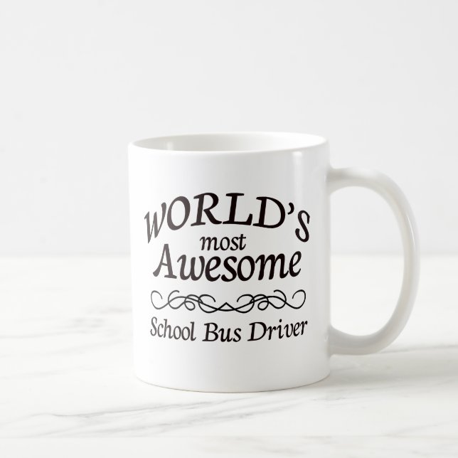 Fantastischster Bustreiber der Welt Schul Tasse (Rechts)