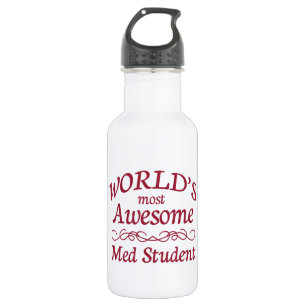 Fantastischster das MED-Student der Welt Edelstahlflasche