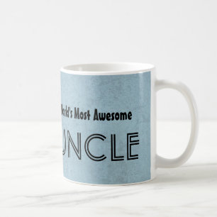 Fantastischster der ONKEL Blau der Welt Grunge Tasse