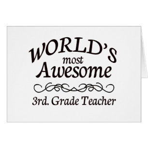 Fantastischstes 3. der Welt. Grad-Lehrer