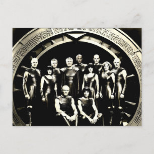 Fantasy 1920er Foto Thule-Gesellschaft Heimatwelt  Postkarte
