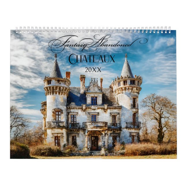 Fantasy Abandoned French Chateaux Kalender (Titelbild)