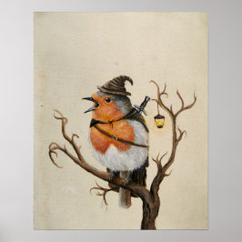 Fantasy adventure robin artwork poster