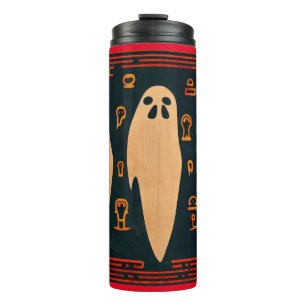 Fantasy Ägyptische Geister Halloween 4 Thermosbecher