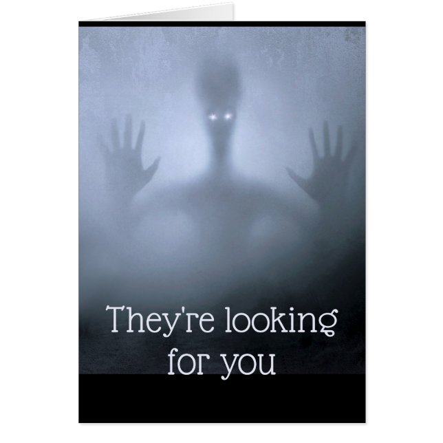 Fantasy Alien Fog Birthday Beängstigend Suche nach (Vorne)