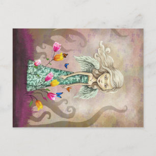 Fantasy Angel Girl Postkarte