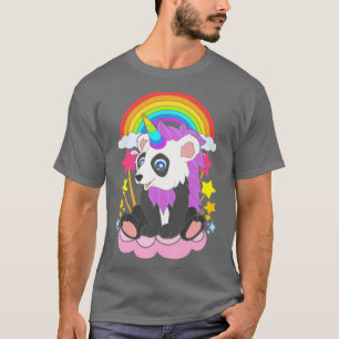 Fantasy Animal Pandacorn Cute Panda Unicorn T-Shirt