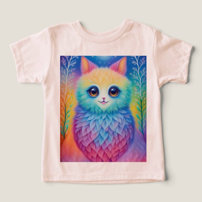 Fantasy Animal Print T - Shirt (Design Vorderseite)