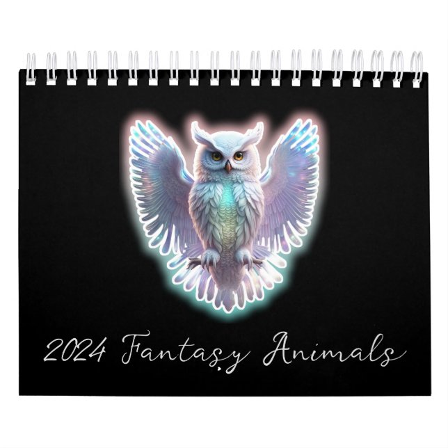 Fantasy Animals Kalender (Titelbild)