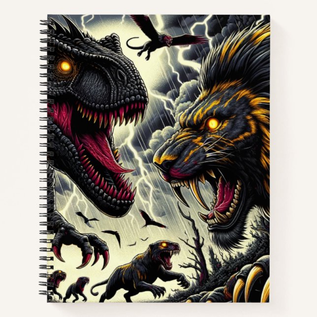 Fantasy Animals Notizbuch (Vorderseite)
