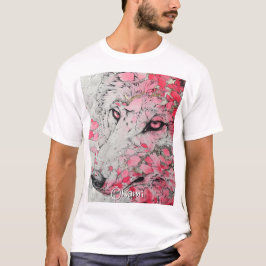 Fantasy Anime Manga Wolfe Ōkami Tshirt Custom