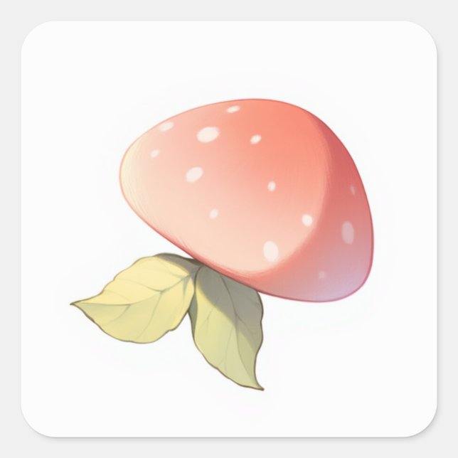 Fantasy Anime Sticker (Vorderseite)