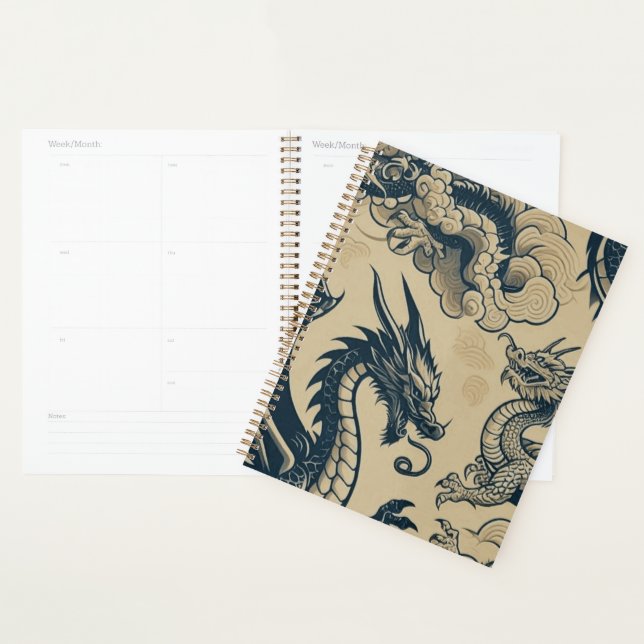 Fantasy Antike Drachen Planer (Anzeige)