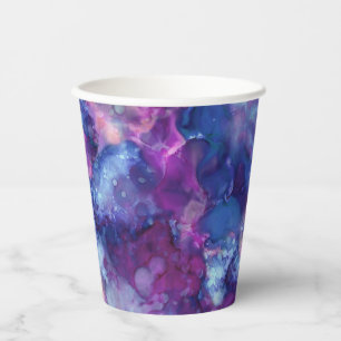 Fantasy Aquarell - Tiefenraumvibe : Pappbecher