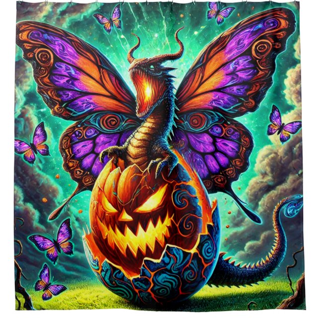 Fantasy Art Duschvorhang (Vorderseite)