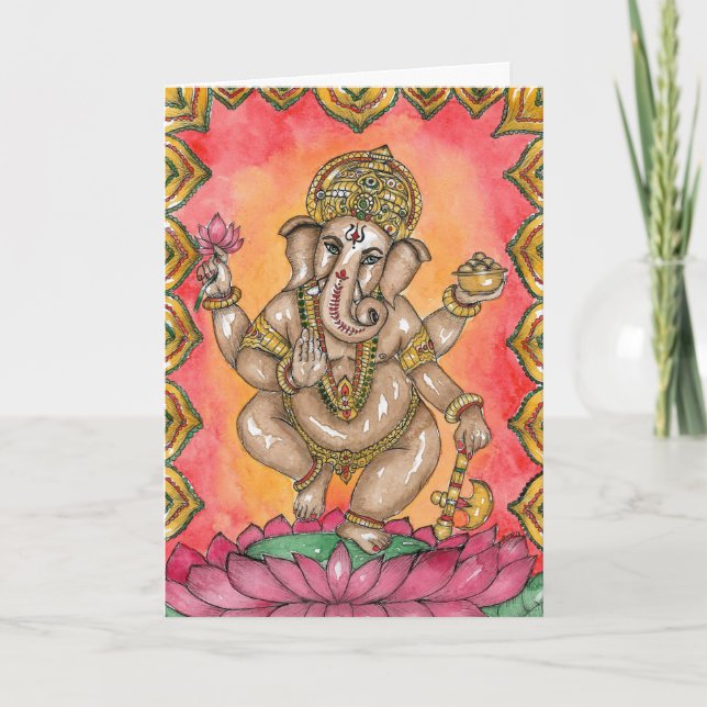 Fantasy Art Grußkarte Karte (Vorderseite)