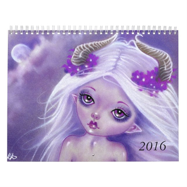 Fantasy Art Kalender 2016 Katerina Art (Titelbild)