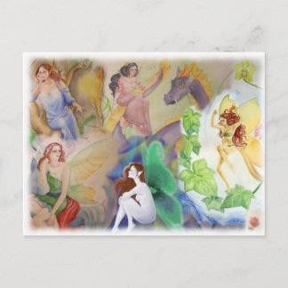 Fantasy Art Postcard Postkarte