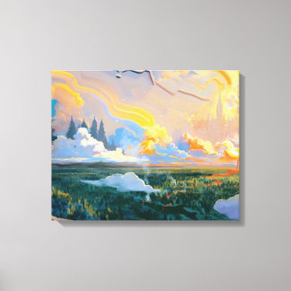 Fantasy Art Premium Wrapped Canvas (Gloss) Leinwanddruck