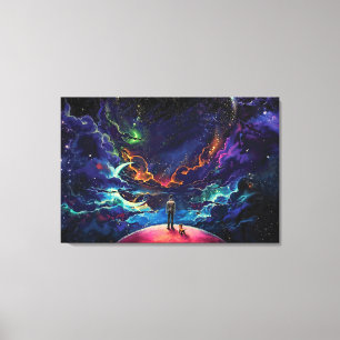 Fantasy Art Premium Wrapped Canvas (Gloss) Leinwanddruck