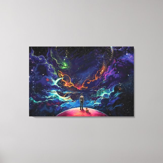 Fantasy Art Premium Wrapped Canvas (Gloss) Leinwanddruck (Vorderseite)