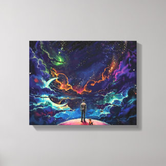 Fantasy Art Premium Wrapped Canvas (Gloss) Leinwanddruck