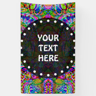 Fantasy Art skizzieren - Abstrakt Neon Shift 3 Banner