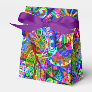 Fantasy Art skizzieren - Abstrakt Neon Shift 3 Geschenkschachtel