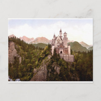 Fantasy-Art-Tapete-34, Schloss Neuschwanstein Postkarte