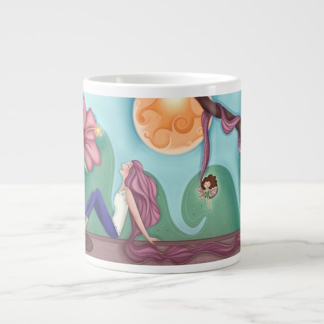 Fantasy Art Tasse - Handgezeichnete Illustration G (Vorderseite)