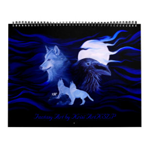 Fantasy Art von Krisi ArtKSZP Kalender