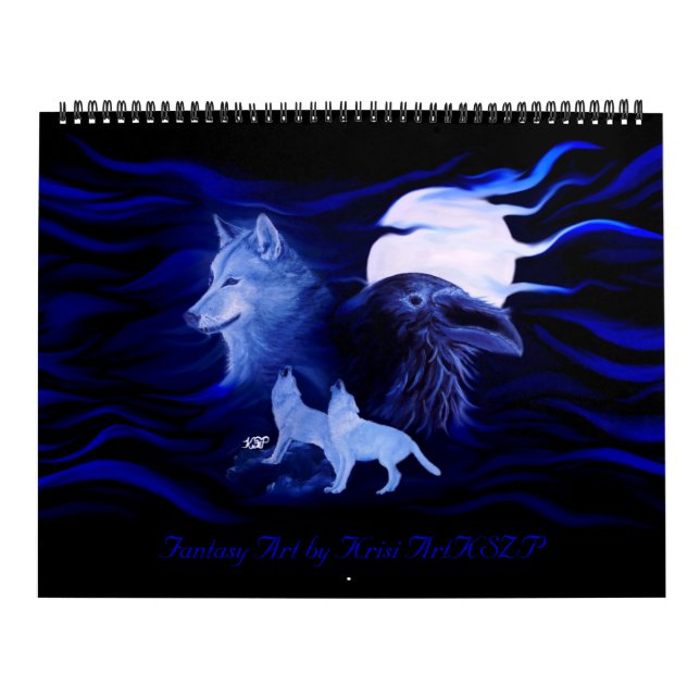 Fantasy Art von Krisi ArtKSZP Kalender (Titelbild)