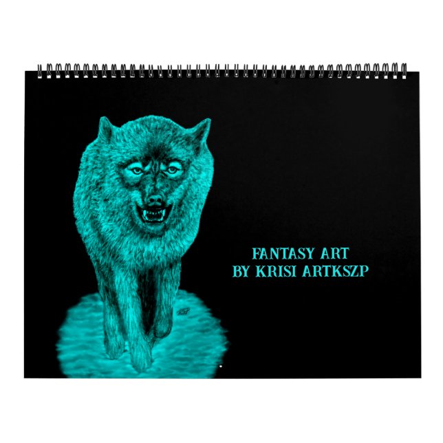 Fantasy Art von Krisi ArtKSZP Kalender (Titelbild)