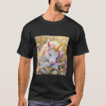 Fantasy Baby Unicorn Flowers T-Shirt<br><div class="desc">Fantasy Baby Unicorn Flowers</div>