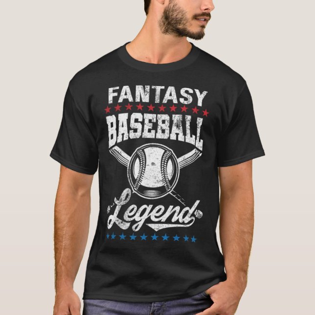 Fantasy Baseball Legend T-Shirt (Vorderseite)