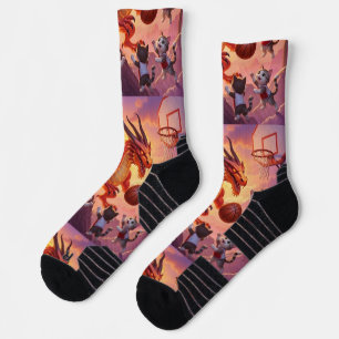 Fantasy-Basketballliga: Drache gegen Cats Hoops Ar Socken