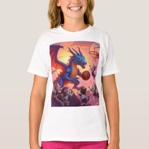 Fantasy-Basketballliga: Drache gegen Cats Hoops Ar T-Shirt