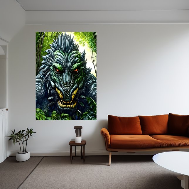 Fantasy Beat im Wald | AI Art Poster (Von Creator hochgeladen)