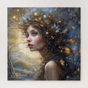 Fantasy Beautiful Butterfly Fairy Puzzle