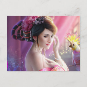 Fantasy Beauty 01 Postkarte