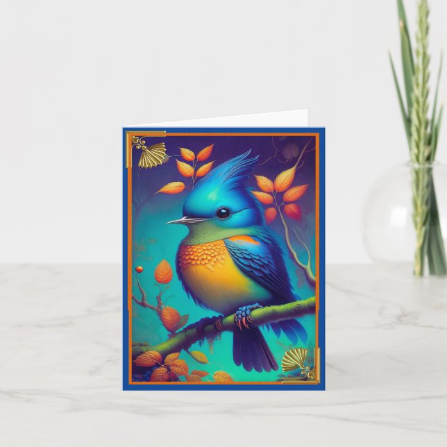 Fantasy Bird Card Karte (Vorderseite)