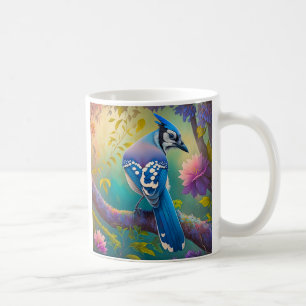 Fantasy Birds Blue Jay Kaffeetasse