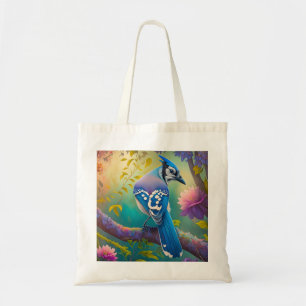 Fantasy Birds Blue Jay Tragetasche