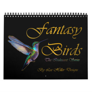 Fantasy Birds Iridescent Series Kalender