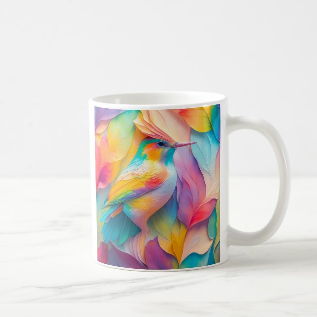 Fantasy Birds Silk Bird Kaffeetasse (Rechts)