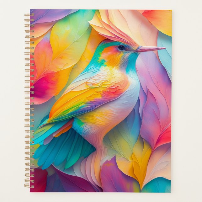 Fantasy Birds Silk Bird Planer (Vorderseite)