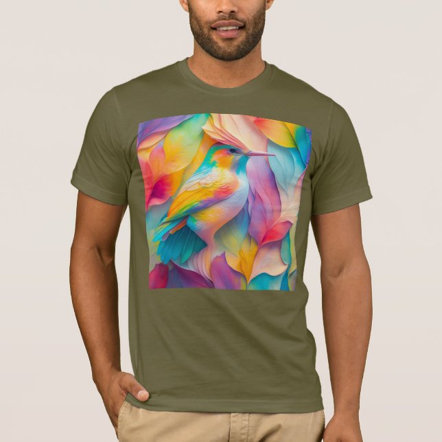 Fantasy Birds Silk Bird T-Shirt (Vorderseite)